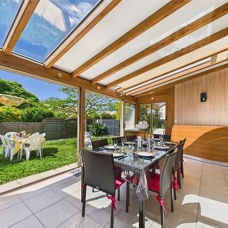 Maison Pour 8 - 5Min De La Plage - Jardin & Veranda لونجفيل-سور-مير المظهر الخارجي الصورة