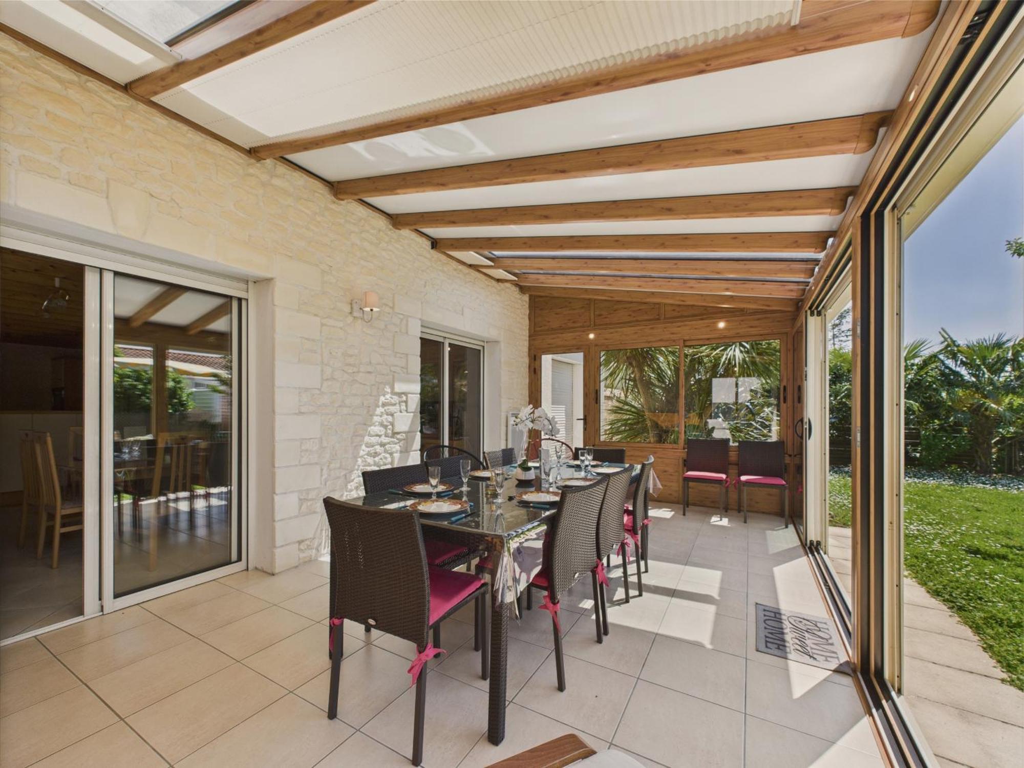 Maison Pour 8 - 5Min De La Plage - Jardin & Veranda لونجفيل-سور-مير المظهر الخارجي الصورة